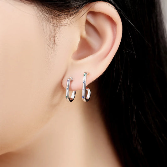 Earrings 925 Sterling Hoop