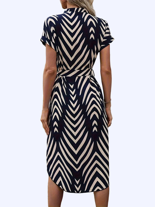 Belt Comfortable Dress