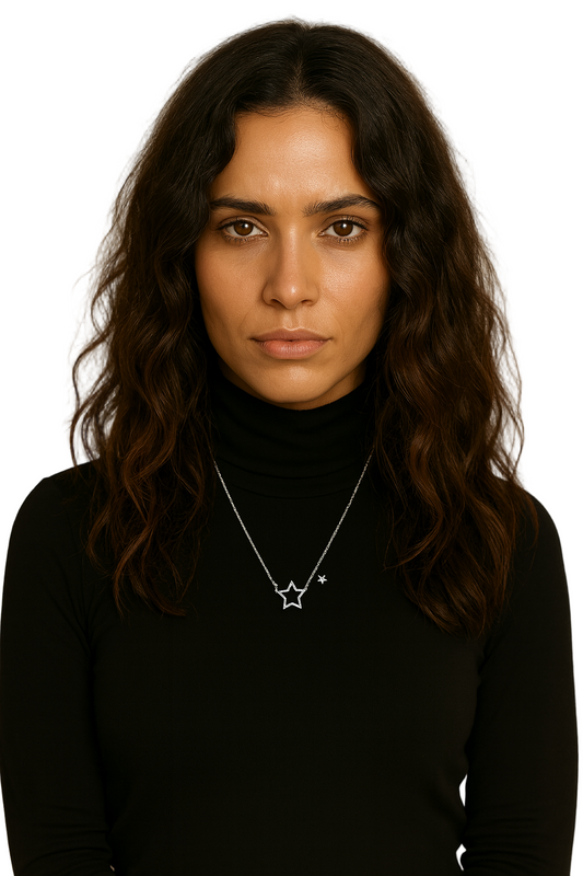 Pendant Necklaces Silver 925 I STAR