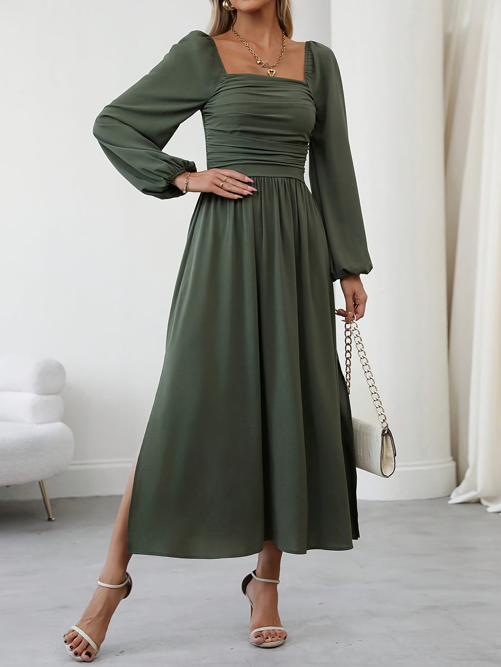 Dress Olive