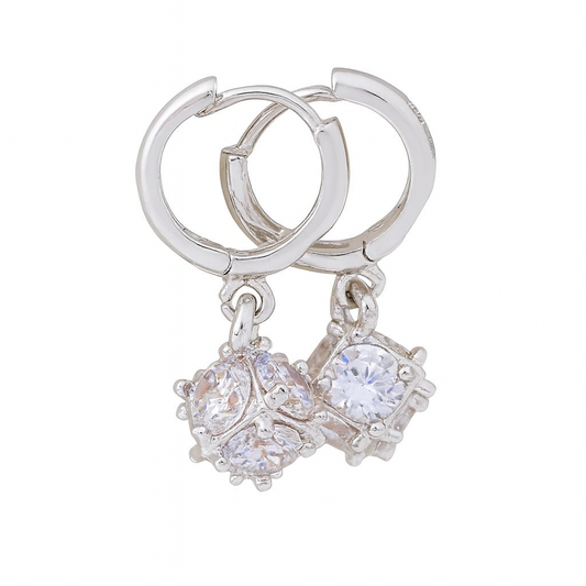 Crystal Aura Drop Earrings