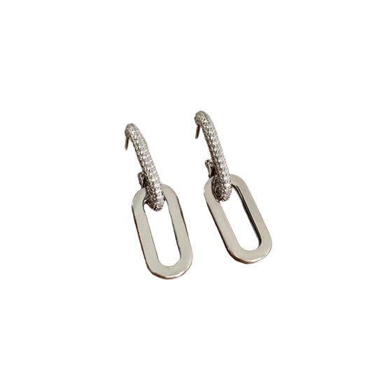 Earrings Geometric Rectangle