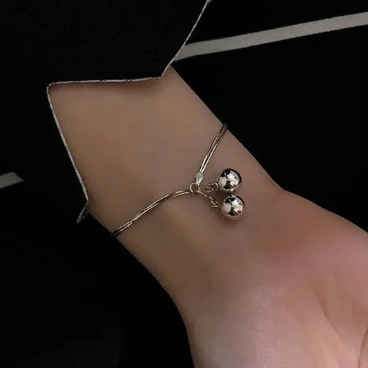 Bracelet 2 Pings 925 Sterling Silver