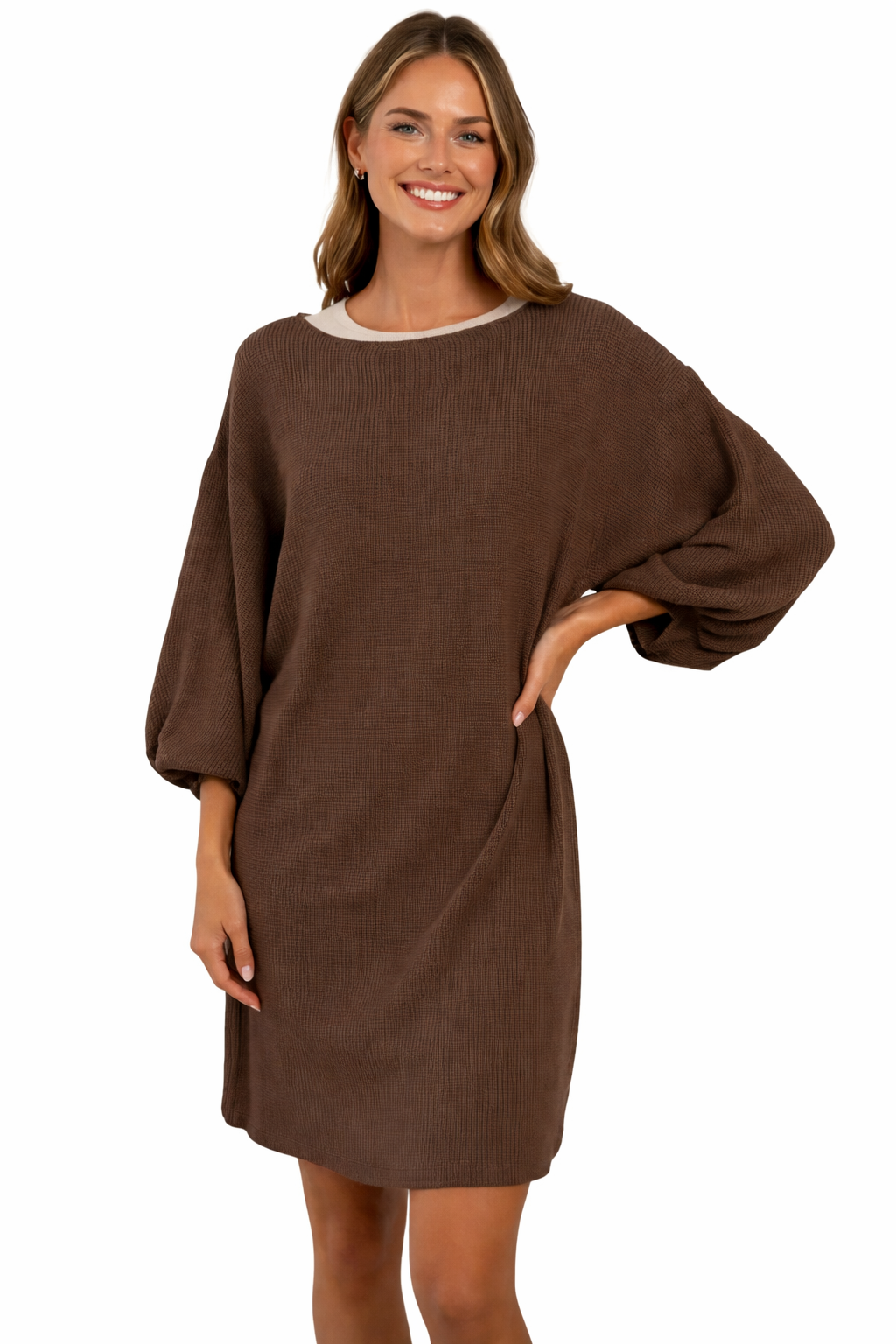 Brown Dress Winter