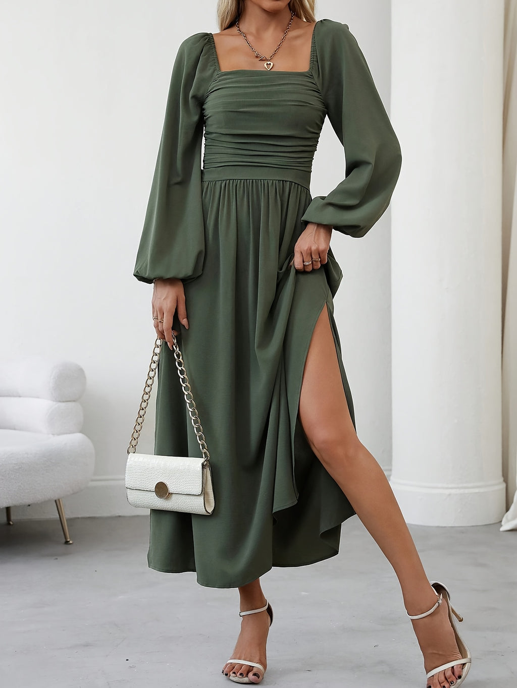 Dress Olive