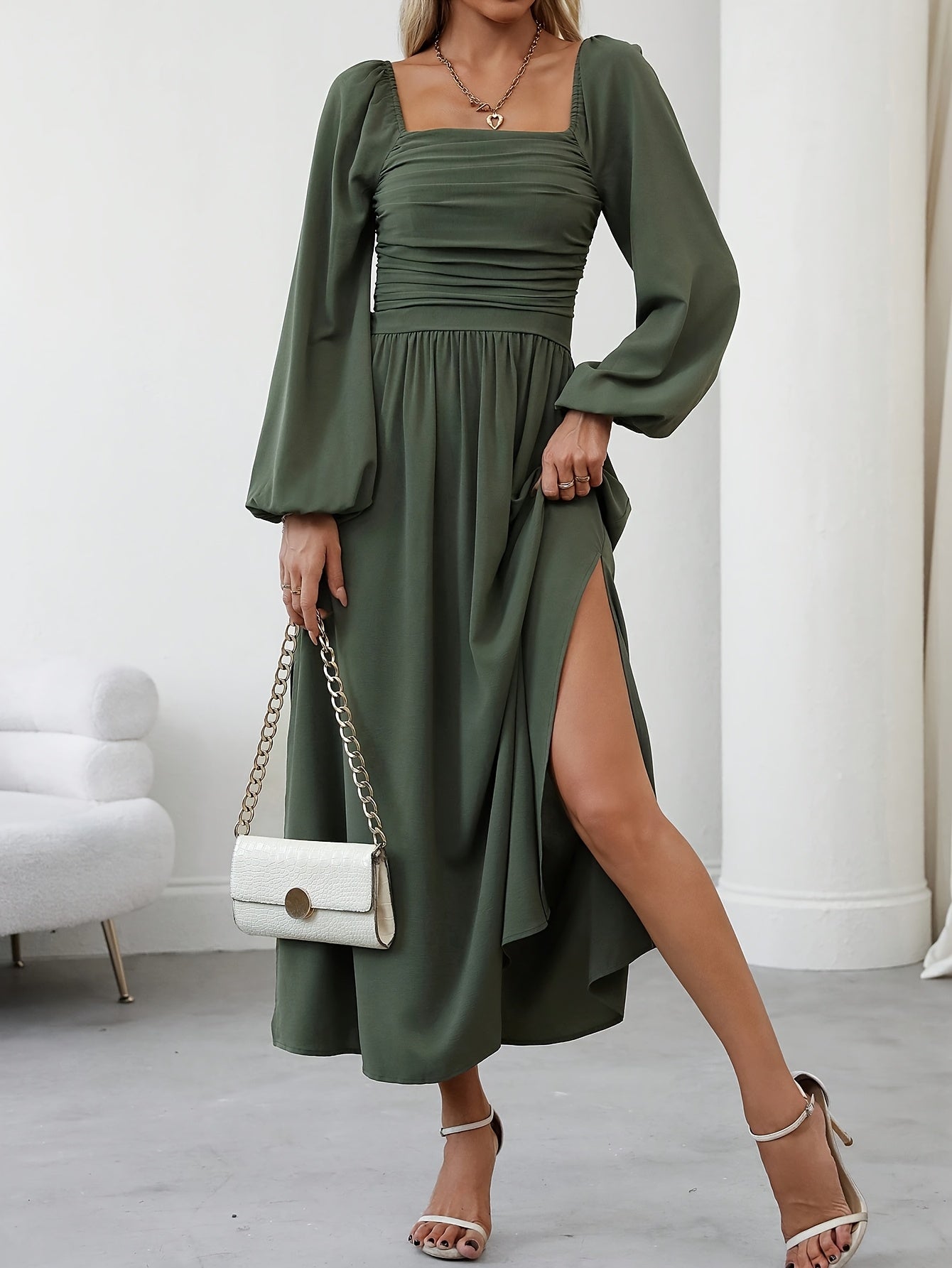 Dress Olive